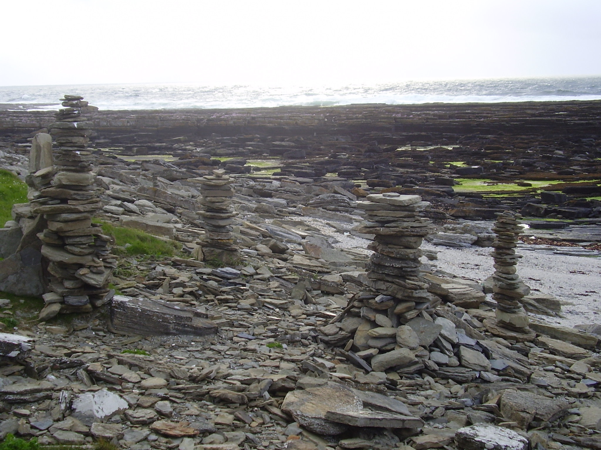 Cairns on Brims Ness