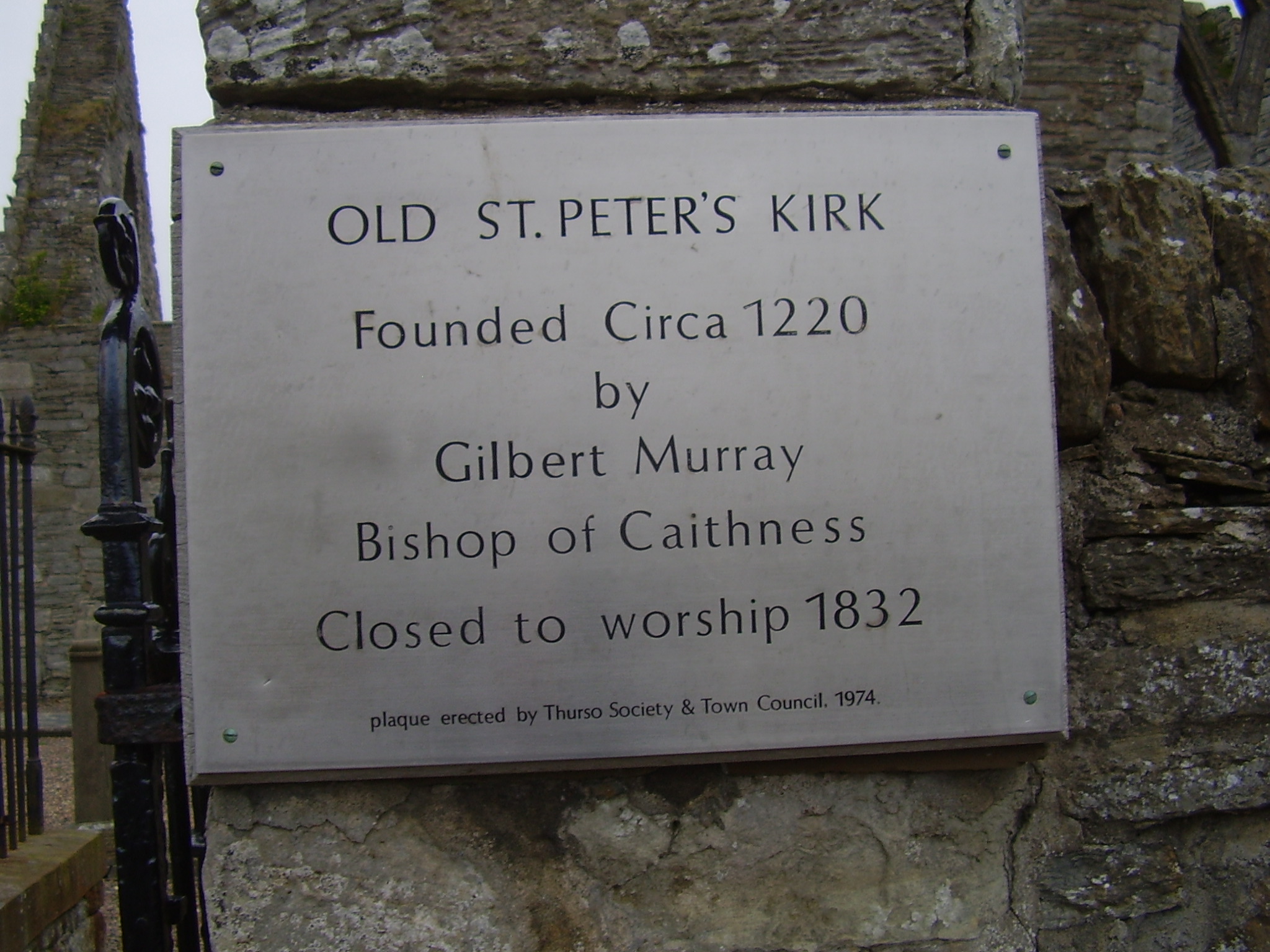 Founded ca. 1220, closed 1832