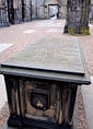 [A Sinclair tomb in Holyrood Abbey]